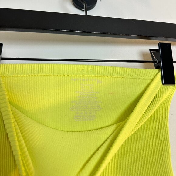 FREE PEOPLE Adrienne Bandeau Bra in Warm Olives Yellow Size X-Small/Small - Picture 5 of 7